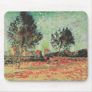 modified van gogh mouse pad
