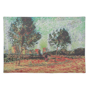 modified van gogh placemat