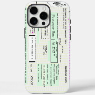 Modify This Airline Boarding Pass Ver2 iPhone 16 Pro Max Case