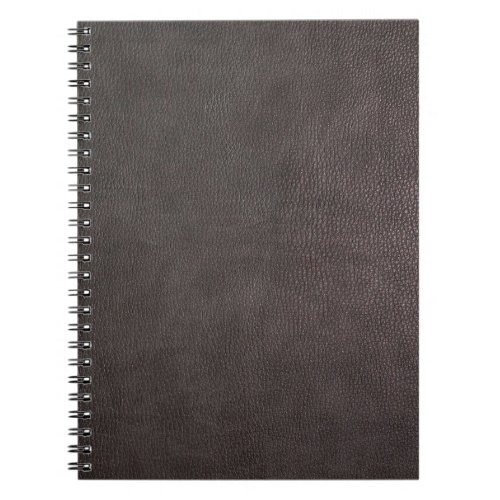 Modify This Dark Leather Background Notebook