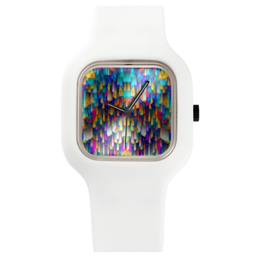 Modify Watches Colorful digital art splashing (Front)