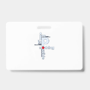Modify Your Own Landscape PVC Plastic Badge