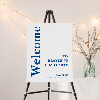 Modify Your Own Welcome Grad Foam Board