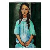 Modigliani Alice Vintage Fine Art Painting (Front)