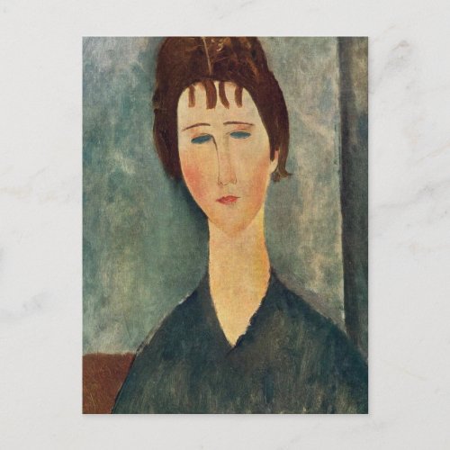 Modigliani Amedeo Portrait Postcard