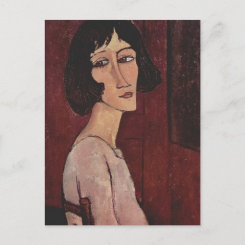 Modigliani Amedeo Portrait Postcard