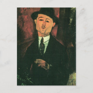 Modigliani Amedeo Portrait Postcard