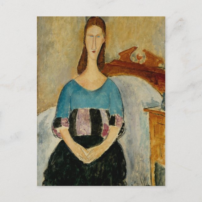 Modigliani Amedeo Portrait Postcard (Front)