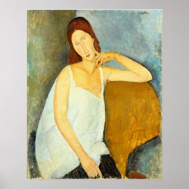 Modigliani — Jeanne Hebuterne Poster (Front)