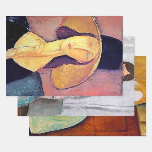 Modigliani Wrapping Paper Sheets (Set)