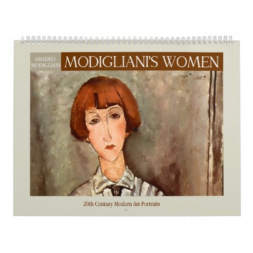 Modiglianis Women 2024 Calendar