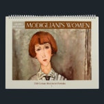 Modigliani's Women 2026 Calendar<br><div class="desc">Twelve portraits of women and girls by Amadeo Modigliani, in his signature modern style of elongated faces and figures in richly saturated natural colors. Suitable for framing.</div>
