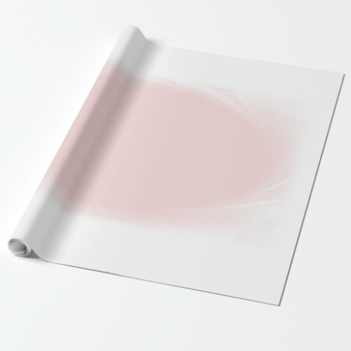 Modish Blush Pink Modern Elegant Design Trendy Wrapping Paper