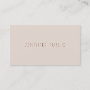 Modish Color Harmony Chic Template Professional Business Card