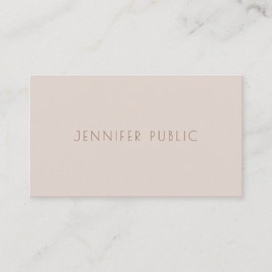 Modish Color Harmony Chic Template Professional Business Card