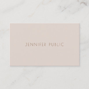Modish Color Harmony Chic Template Trendy Luxury Business Card