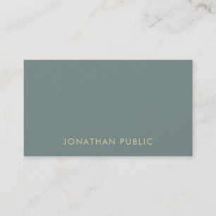Modish Elegant Colors Professional Sleek Template Business Card