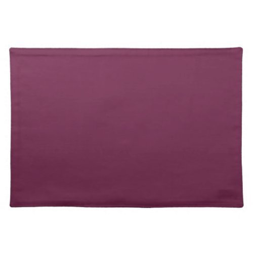 Modishly Masterful Maroon Color Cloth Placemat