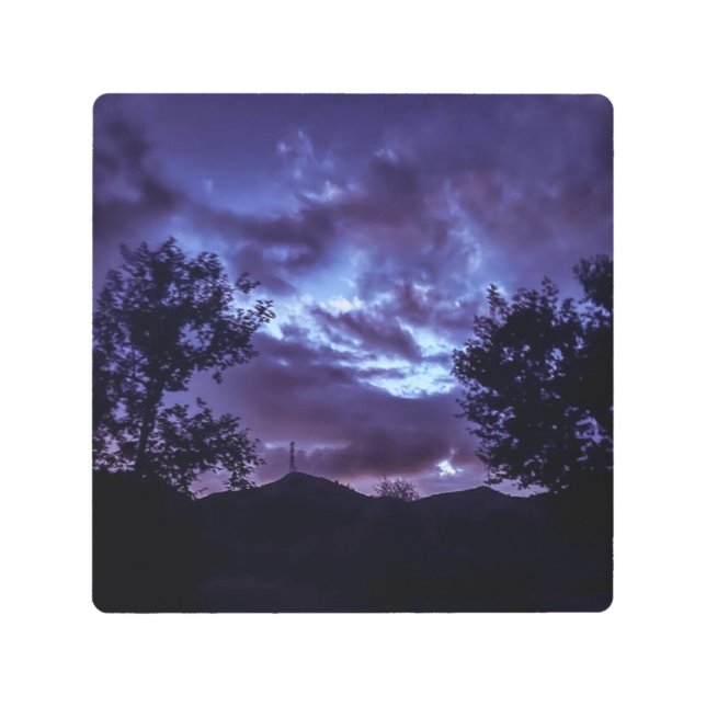 Modjeska Night Sky Metal Print (Front)
