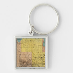 Modoc County, California Keychain