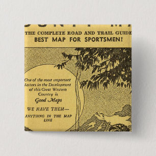 Modoc County Pinback Button