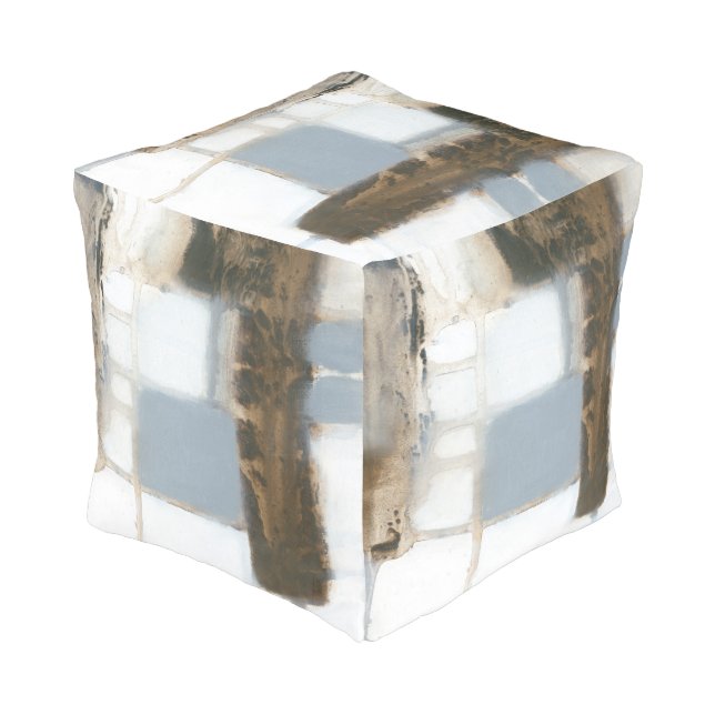 Modular Layout II Pouf (Angled Front)