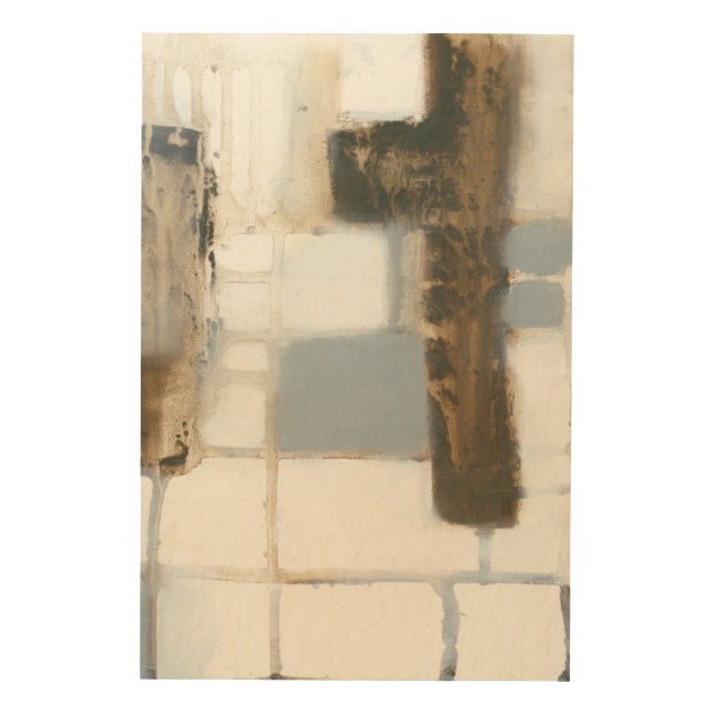 Modular Layout II Wood Wall Decor (Front)