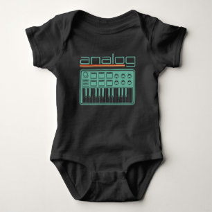 Modular Synthesizer Acid Analog Synth Baby Bodysuit