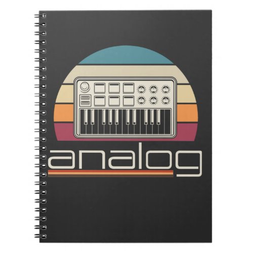 Modular Synthesizer Acid Analog Synth Musician Notebook