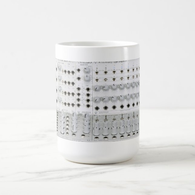Modular Synthesizer Coffee Mug (Center)