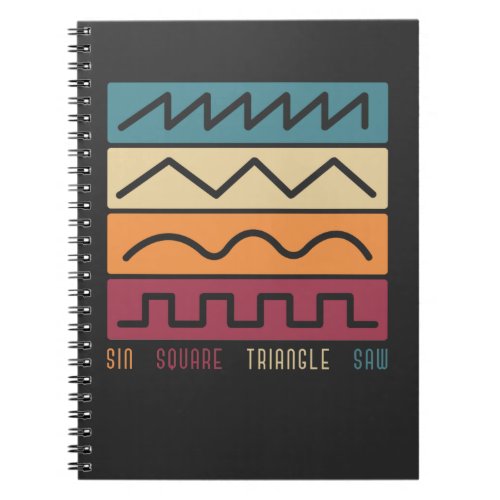 Modular Synthesizer Synth Vintage Analog Waveform Notebook