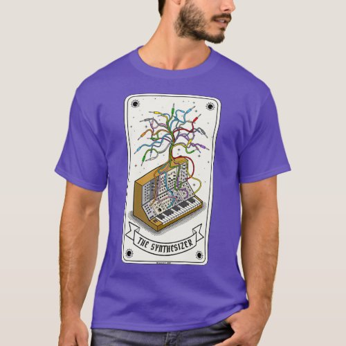 Modular Synthesizer Tarot Card 1  T_Shirt