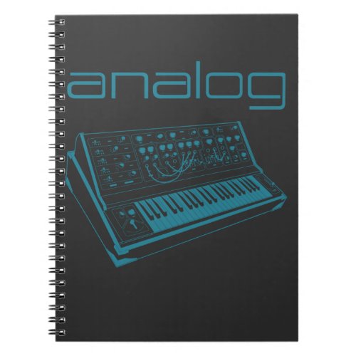 Modular Synthesizer Vintage Analog Notebook