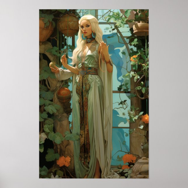 Moebius Maxfi: Breathtaking Character Design Poste Poster (Front)