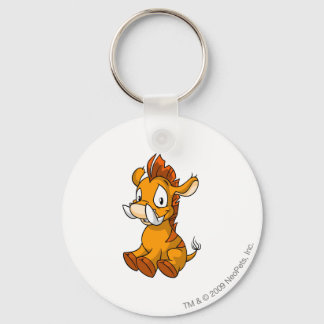 Moehog Orange Keychain