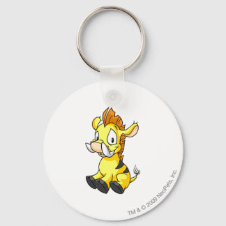Moehog Yellow Keychain