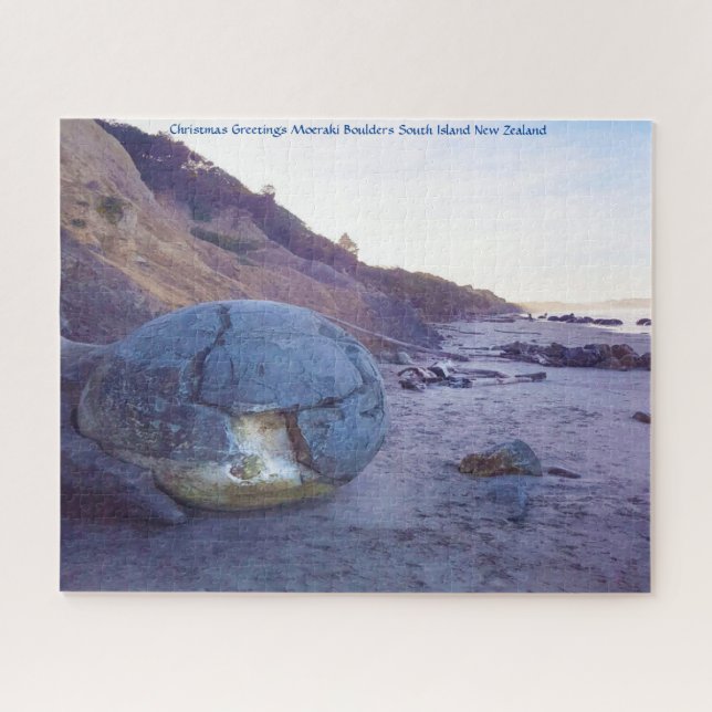 Moeraki Moeraki Boulders South Island New Zealand Jigsaw Puzzle (Horizontal)