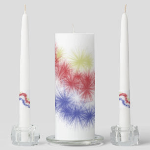 Moe's Fireworks Unity Candle Set