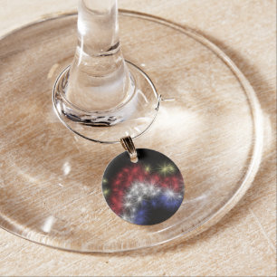 Moe's Fireworks Wine Charm