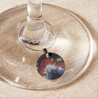Moe's Fireworks Wine Charm