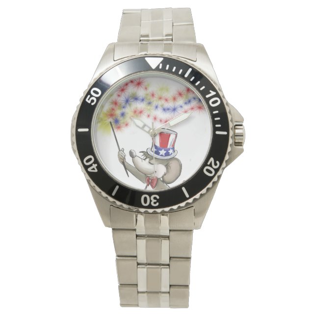Moe's Happy 4th of July Watch (Front)