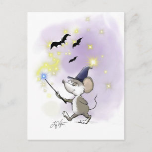 Moe's Happy Halloween Holiday Postcard
