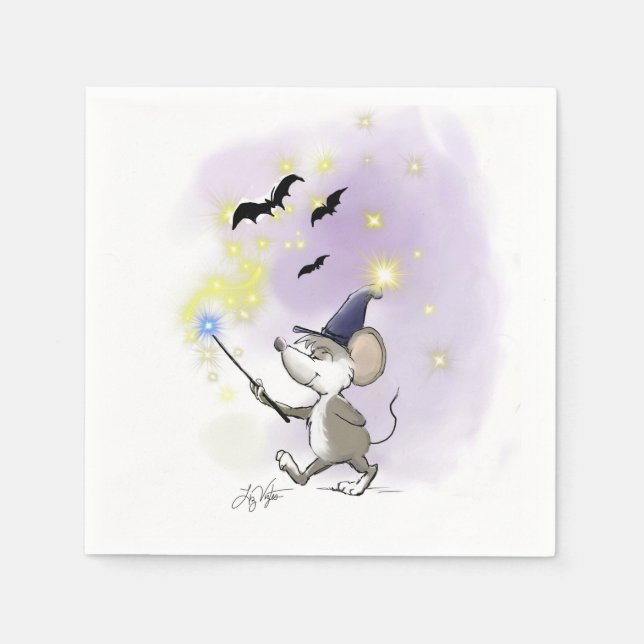 Moe's Happy Halloween Napkins (Front)