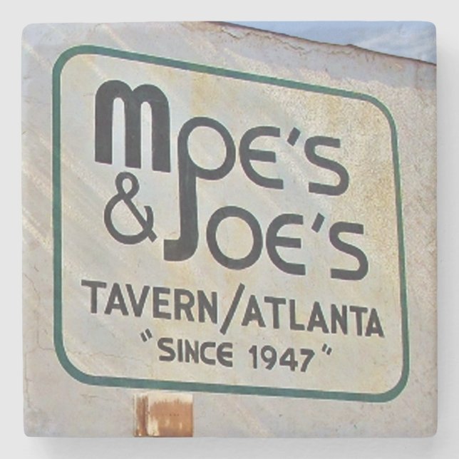 Moe's & Joe's Atlanta, Moe's & Joe's Stone Coaster (Front)