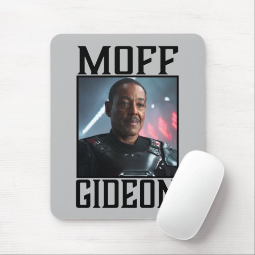Moff Gideon Character Portrait Mouse Pad