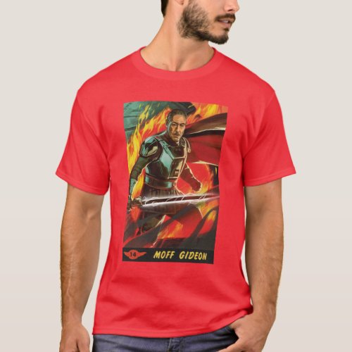 Moff Gideon Color Halftone Graphic T_Shirt