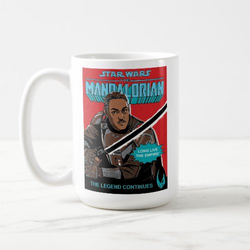 Moff Gideon Retro Comic Book Style Cover Coffee Mug