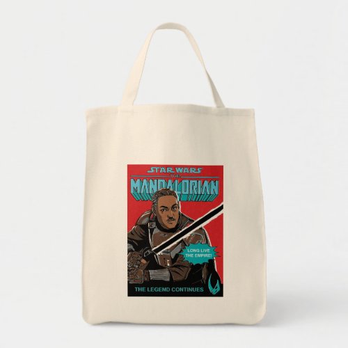 Moff Gideon Retro Comic Book Style Cover Tote Bag
