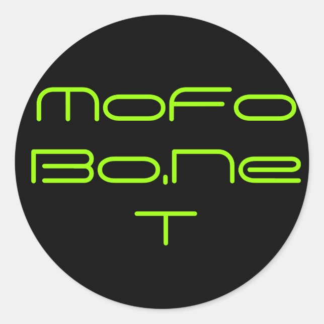 MoFoBo.NeT Sticker (Front)