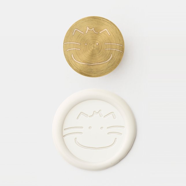 mofu_sealstampset wax seal stamp (Stamped)